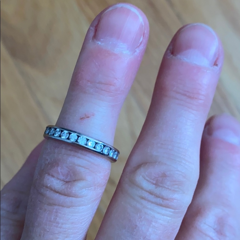 Real Diamond anniversary ring